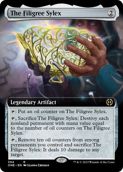 The Filigree Sylex (Extended Art) (Phyrexia: All Will Be One) Near Mint