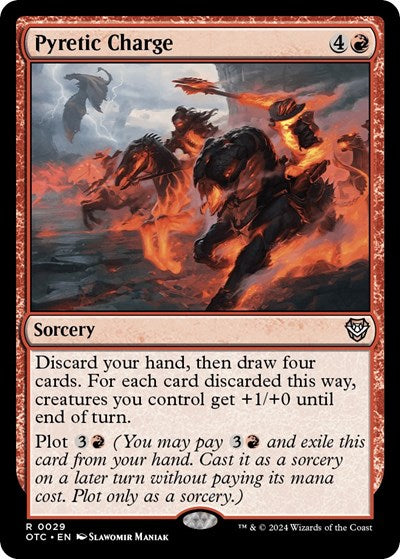 Pyretic Charge (Commander: Outlaws of Thunder Junction) Light Play