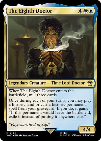The Eighth Doctor (Universes Beyond: Doctor Who) Near Mint Foil