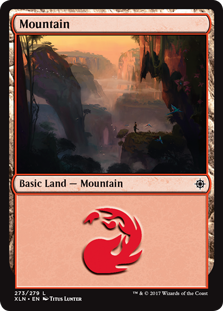 Mountain (273) (Ixalan) Near Mint Foil
