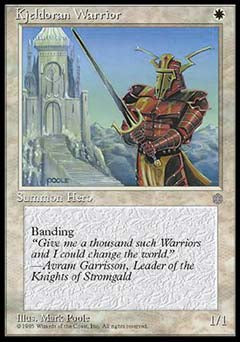 Kjeldoran Warrior (Ice Age) Medium Play