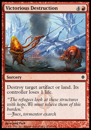 Victorious Destruction (New Phyrexia) Light Play