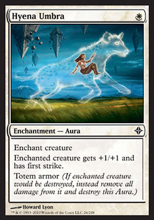 Hyena Umbra (Rise of the Eldrazi) Light Play Foil