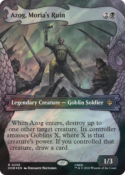 Azog  Moria s Ruin  Showcase   Surge Foil|1|0|0.00