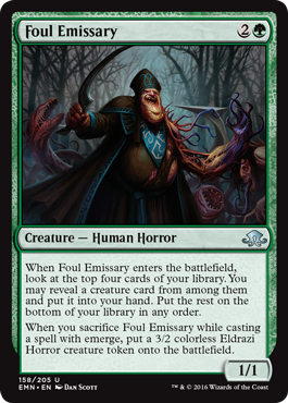 Foul Emissary (Eldritch Moon) Medium Play