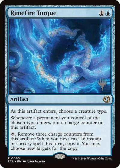 Rimefire Torque (Promo Pack: Lorwyn Eclipsed) Light Play Foil