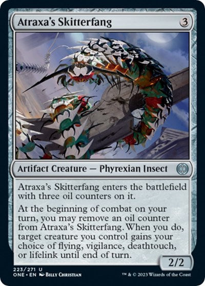 Atraxa's Skitterfang (Phyrexia: All Will Be One) Light Play