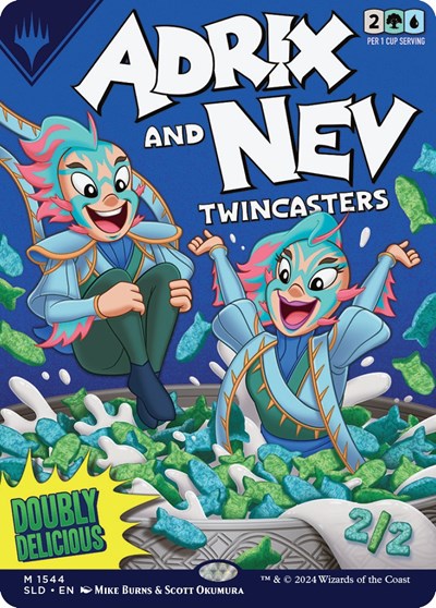Adrix and Nev, Twincasters (Secret Lair) Near Mint Foil