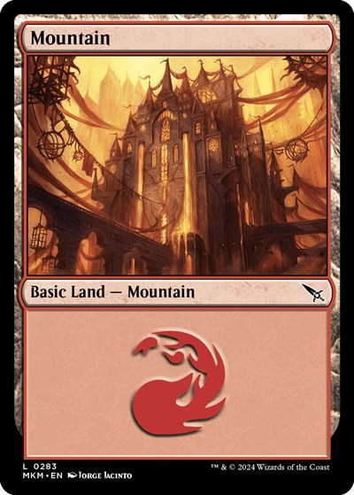 Mountain (0283) (Murders at Karlov Manor) Light Play Foil