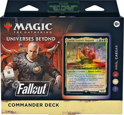 Universes Beyond: Fallout Hail, Caesar Commander Deck