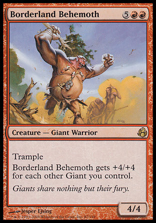 Borderland Behemoth (Morningtide) Medium Play