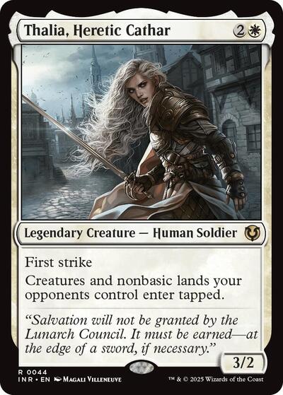 Thalia, Heretic Cathar (Innistrad Remastered) Near Mint Foil