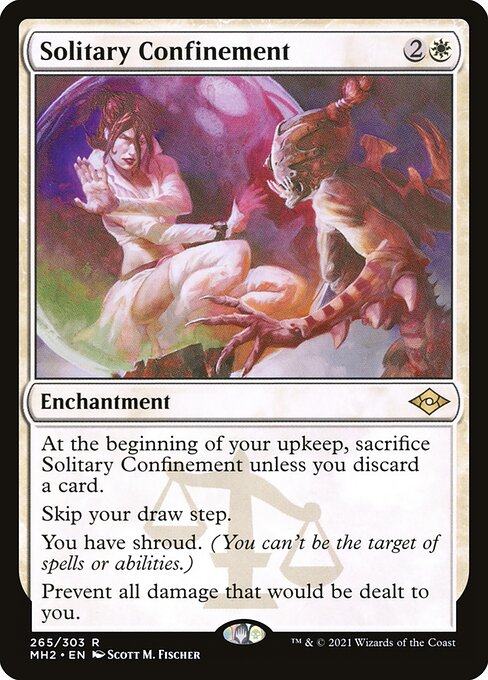 Solitary Confinement (Foil Etched) (Modern Horizons 2) Near Mint Foil