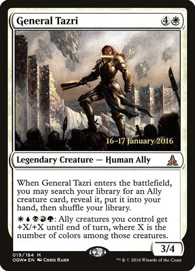 General Tazri (Promos: Prerelease Cards) Near Mint Foil