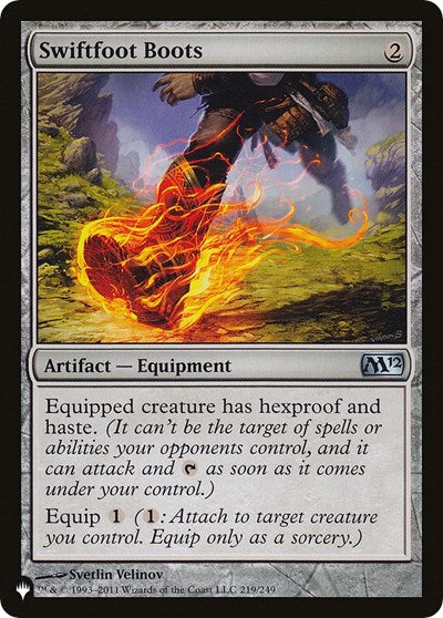 Swiftfoot Boots (M12) (The List) Light Play