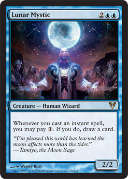 Lunar Mystic (Avacyn Restored) Medium Play Foil