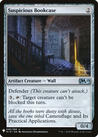 Suspicious Bookcase (Mystery Booster) Near Mint