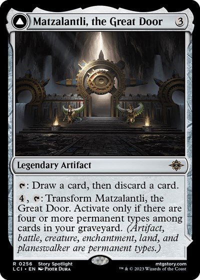 Matzalantli, the Great Door (The Lost Caverns of Ixalan) Medium Play Foil
