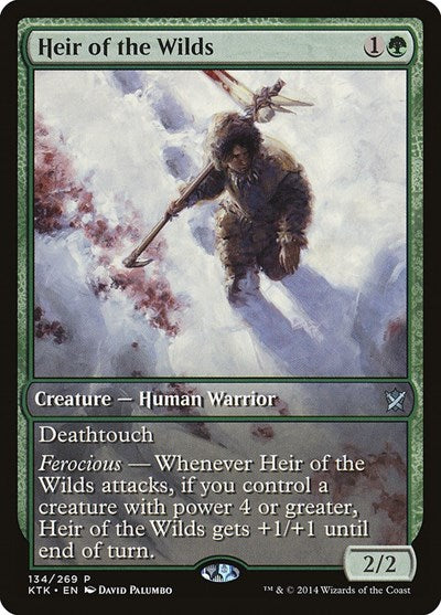 Heir of the Wilds (Promos: Game Day and Store Championship) Medium Play