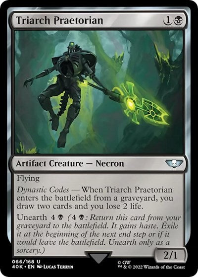 Triarch Praetorian (Surge Foil) (Universes Beyond: Warhammer 40K) Light Play Foil
