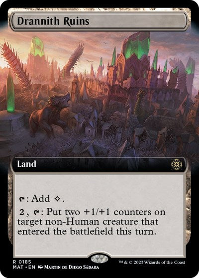 Drannith Ruins (Extended Art) (March of the Machine: The Aftermath) Near Mint