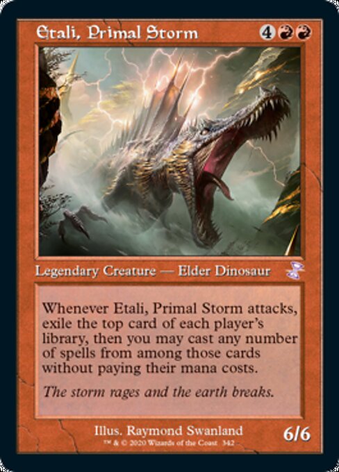 Etali, Primal Storm (Time Spiral Remastered) Light Play Foil