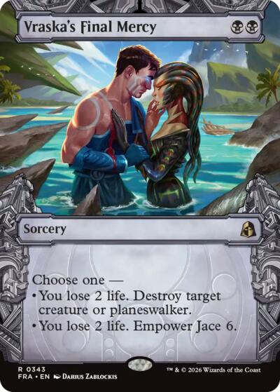 Vraska's Final Mercy (Showcase) (Reality Fracture) Near Mint Foil