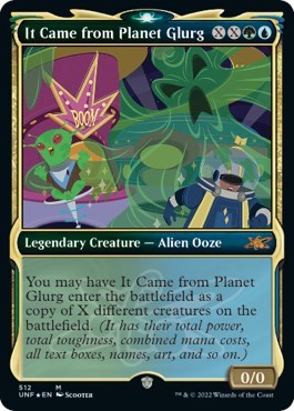 It Came from Planet Glurg  Showcase   Galaxy Foil|1|0|0.00