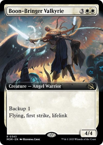 Boon-Bringer Valkyrie (Extended Art) (March of the Machine) Near Mint Foil