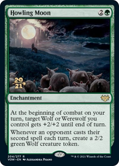 Howling Moon (Promos: Prerelease Cards) Near Mint Foil