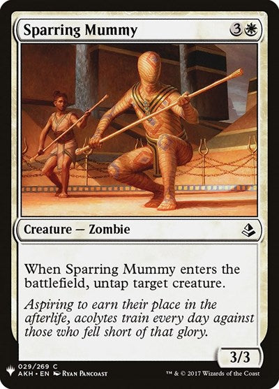 Sparring Mummy (Mystery Booster) Near Mint