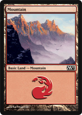 Mountain (243) (Magic 2012 Core Set) Near Mint