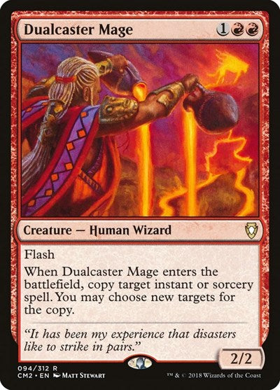 Dualcaster Mage (Commander Anthology Volume II) Medium Play