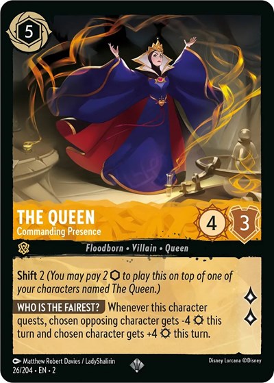 The Queen - Commanding Presence (Rise of the Floodborn) Near Mint