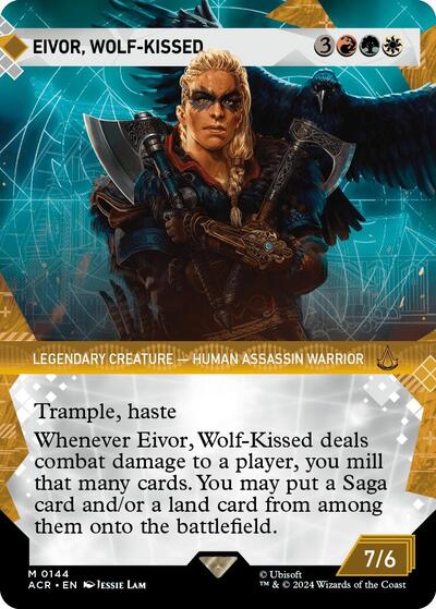 Eivor, Wolf-Kissed (Showcase) (Universes Beyond: Assassin's Creed) Light Play Foil