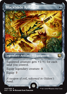 Blackblade Reforged (Signature Spellbook: Gideon) Light Play Foil