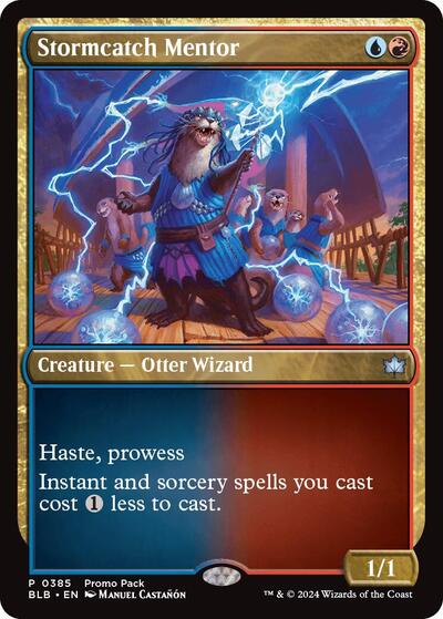 Stormcatch Mentor (Promo Pack: Bloomburrow) Near Mint