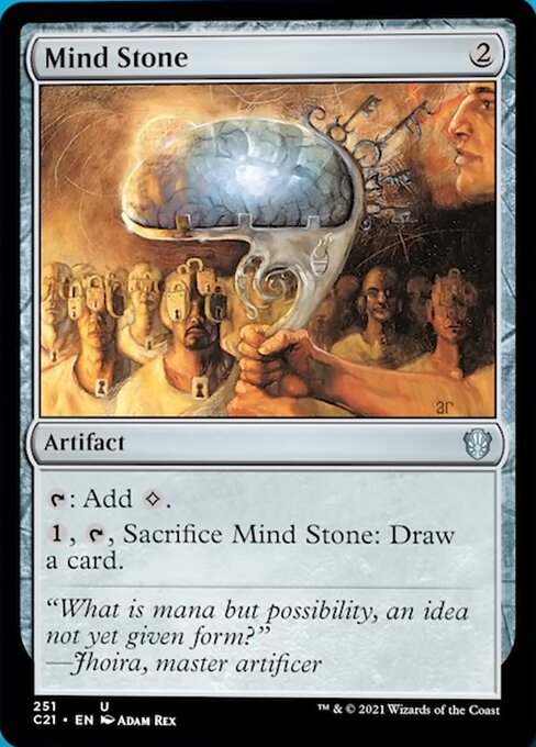 Mind Stone (Commander 2021 Strixhaven) Heavy Play