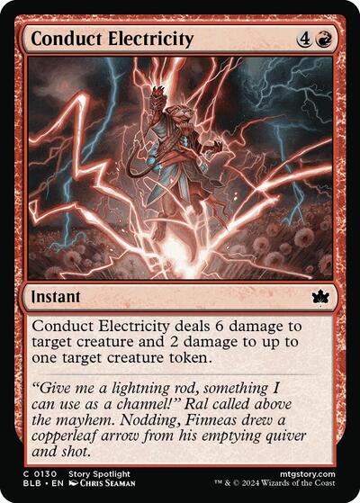 Conduct Electricity (Bloomburrow) Near Mint