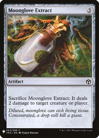 Moonglove Extract (Mystery Booster) Light Play
