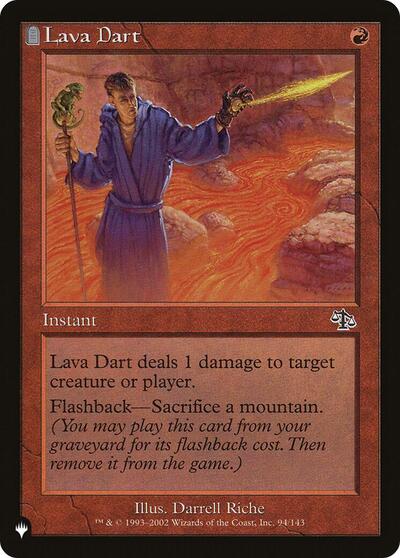 Lava Dart (The List) Light Play