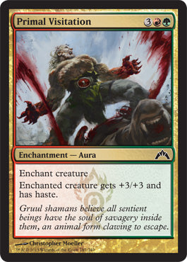Primal Visitation (Gatecrash) Light Play Foil