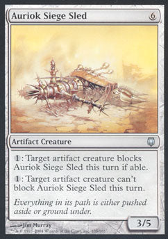 Auriok Siege Sled (Darksteel) Light Play Foil