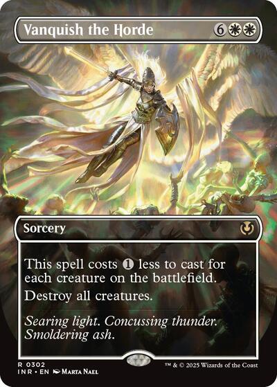 Vanquish the Horde (Borderless) (Innistrad Remastered) Light Play Foil