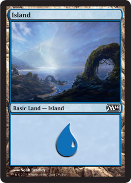 Island (234) (Magic 2014 Core Set) Near Mint