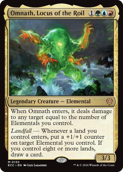 Omnath, Locus of the Roil (Commander: Lorwyn Eclipsed) Light Play