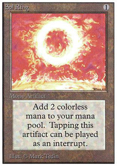 Sol Ring (Unlimited) Light Play
