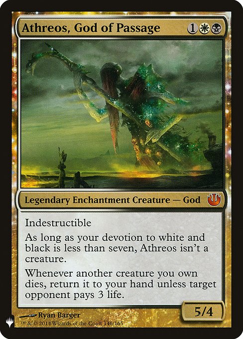 Athreos, God of Passage (Mystery Booster) Damaged / Poor