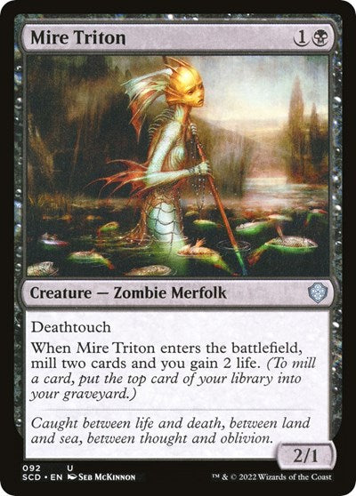 Mire Triton (Commander 2022 Starter Decks) Near Mint