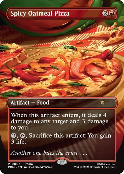 Spicy Oatmeal Pizza  Borderless|1|0|0.00